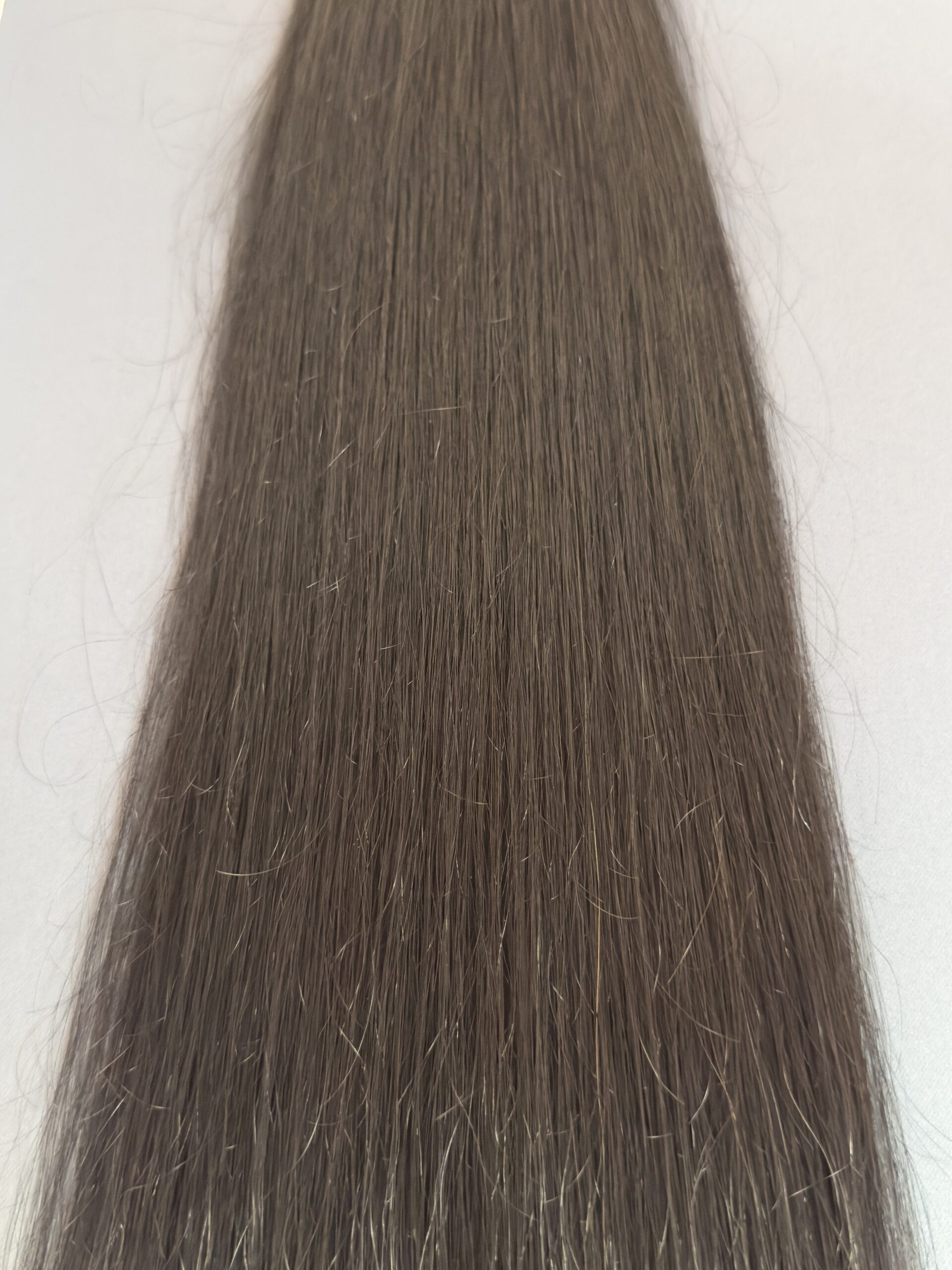 Европейска Тъмна Коса, Premium - 55 см, 100гр, Weft - Image 2